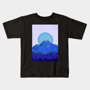 The mountain and the moon Kids T-Shirt